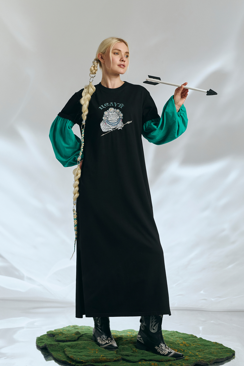 TSAREVNA FROG DRESS | интернет-магазин BEAUTIFUL CRIMINALS