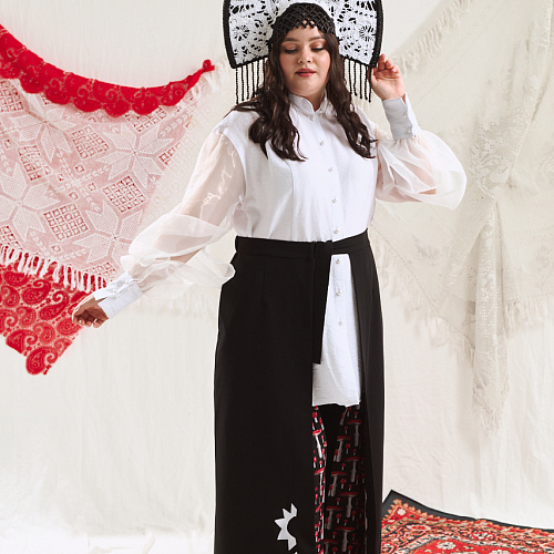 BOYARA BLOUSE WHITE+ | интернет-магазин BEAUTIFUL CRIMINALS