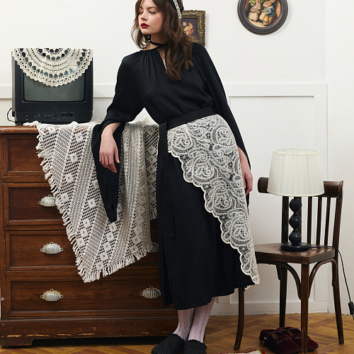 NA RUSI DRESS BLK | интернет-магазин BEAUTIFUL CRIMINALS