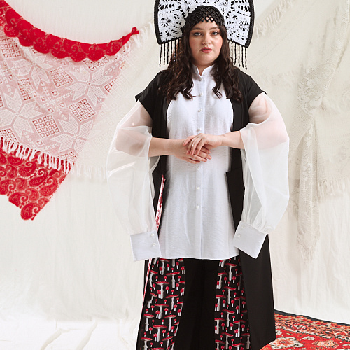 BOYARA BLOUSE WHITE+ | интернет-магазин BEAUTIFUL CRIMINALS