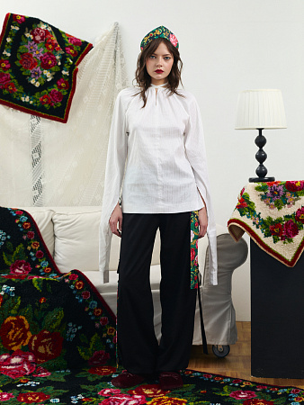 NA RUSI BLOUSE WHITE  | интернет-магазин BEAUTIFUL CRIMINALS