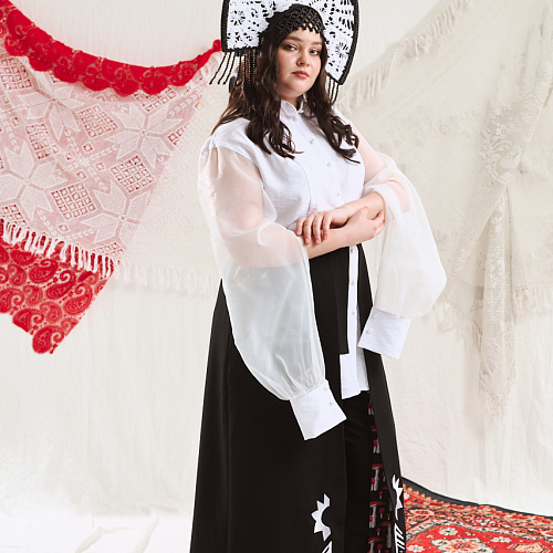 BOYARA BLOUSE WHITE+ | интернет-магазин BEAUTIFUL CRIMINALS