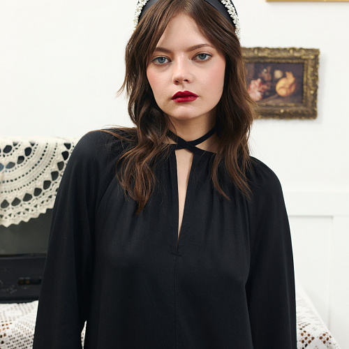 NA RUSI DRESS BLK | интернет-магазин BEAUTIFUL CRIMINALS